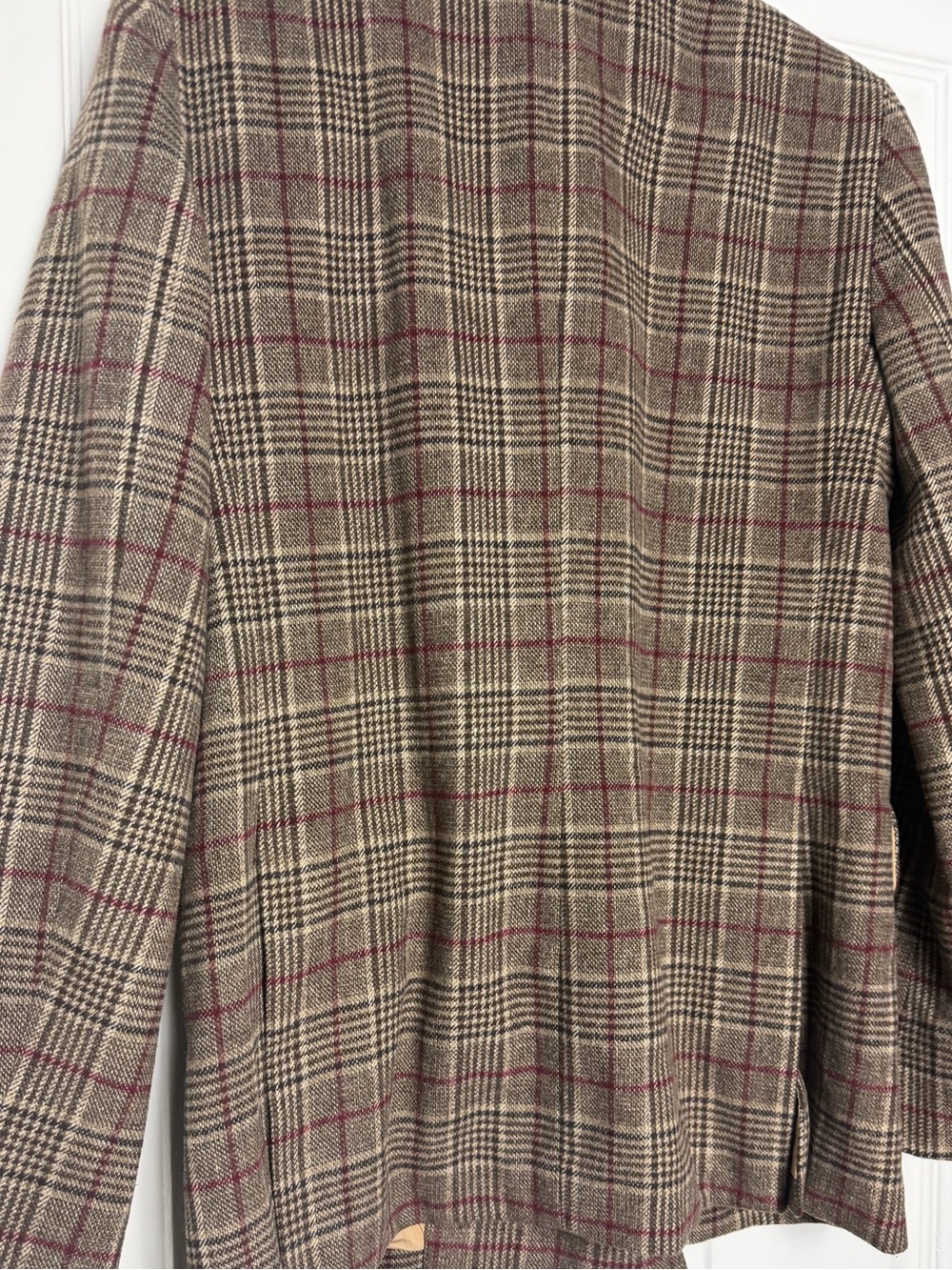 Reformation Winston Plaid Blazer - Picture 7 of 7